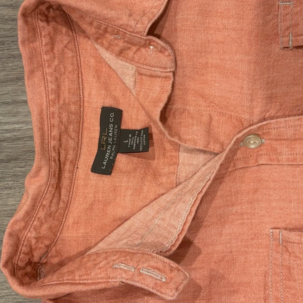 Ralph Lauren women’s Casual Shirt - Coral - Picture 7 of 8